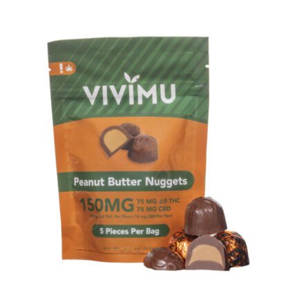 Delta 9 Chcolate Peanut Butter Nuggets Vivimu